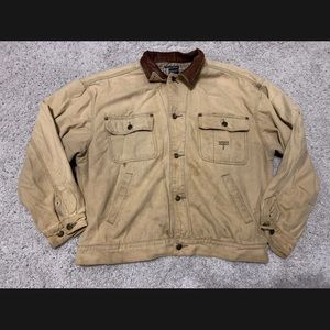 lucchese 1885 original distressed jacket mens size XL.